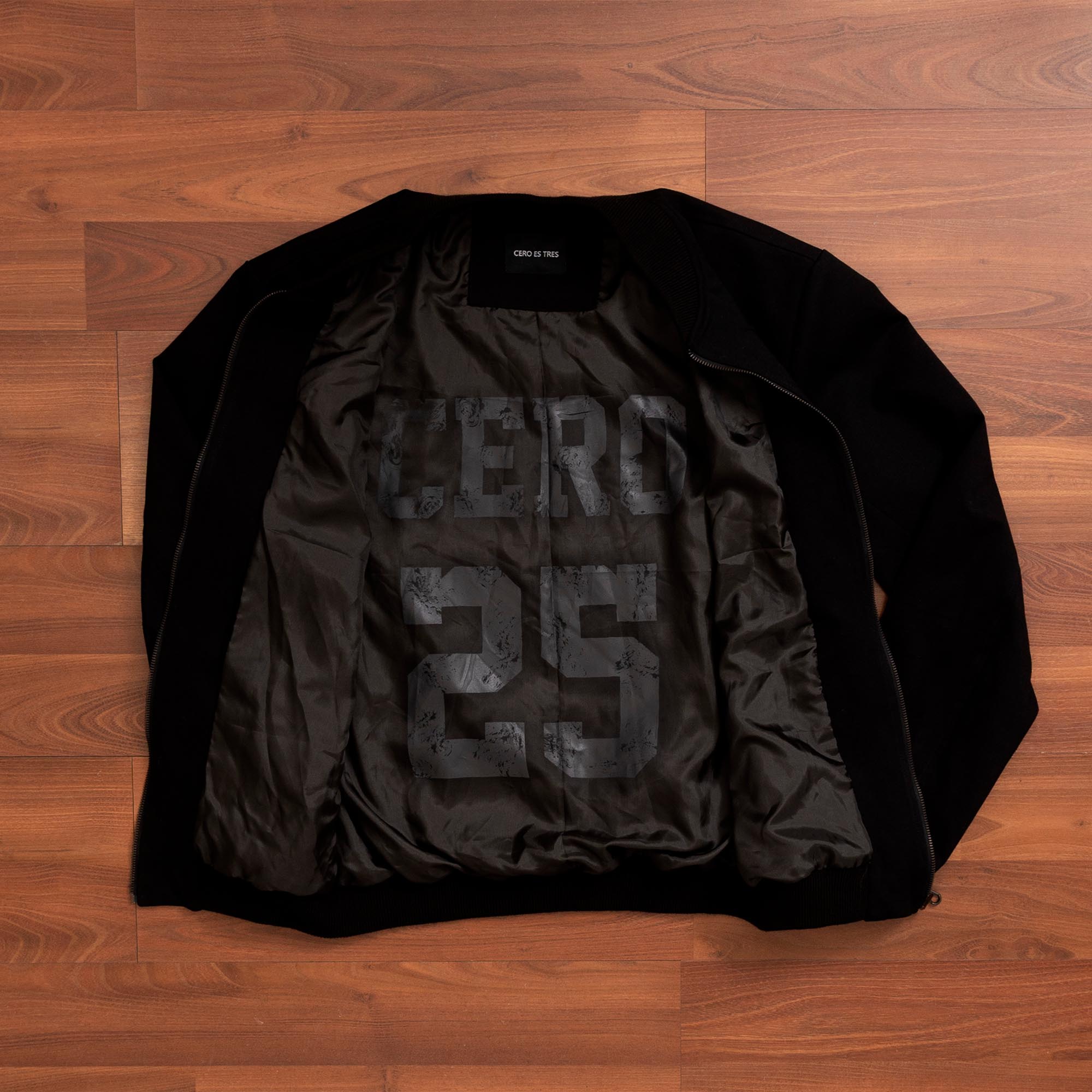 8013NE - CAMPERA AMERICANO NEGRO